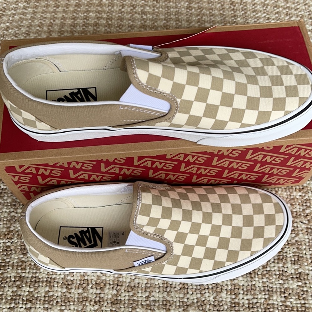 Vans Classic Slip-On Checkerboard Incens/Trwht Men - Picture 6 of 16